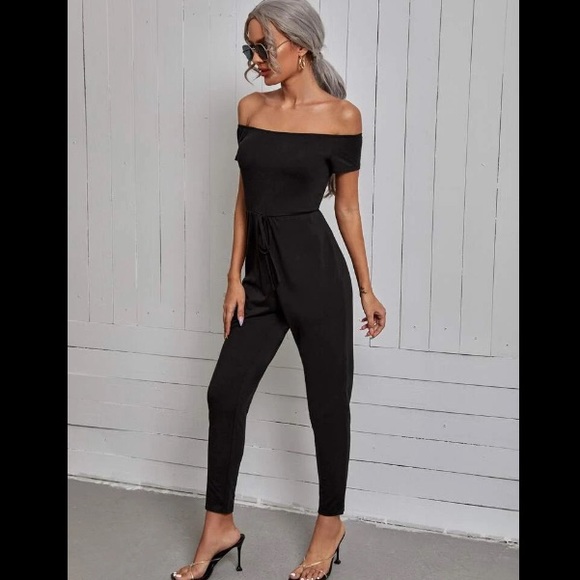 Shein | off shoulder jumpsuit size small - Picture 5 of 5